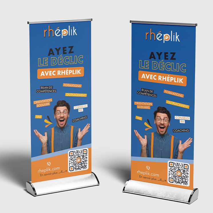 Création roll up conseil et coaching RH Sanilhac