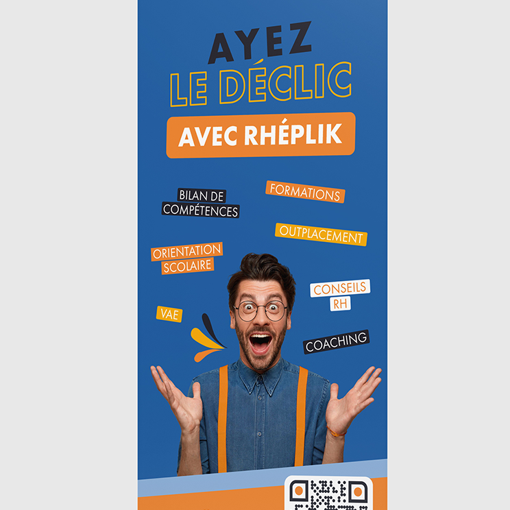 Création roll up conseil et coaching RH Sanilhac